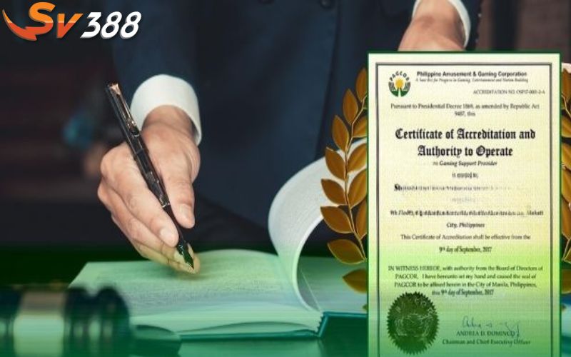 Giấy phép hoạt động từ PAGCOR đảm bảo tính hợp pháp Giấy phép hoạt động từ PAGCOR đảm bảo tính hợp pháp